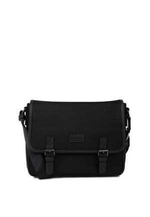 Fagola, SAC REPORTER TABLETTE FÉLIX - Sac bandoulière - noir