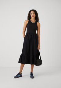 Gap Tall MIDI DRESS - Dnevna obleka - black
