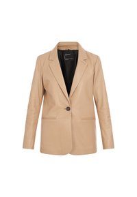 MEG - Kožená bunda - beige