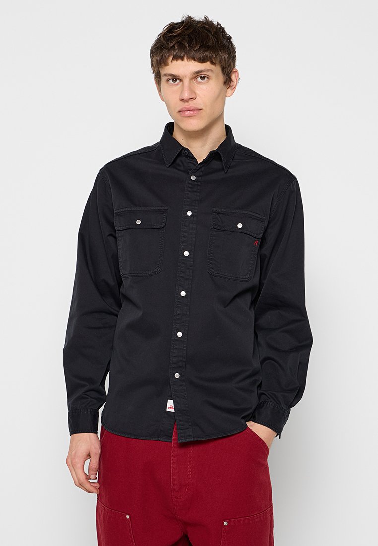 Replay Overhemd zwart Replay Overhemd zwart