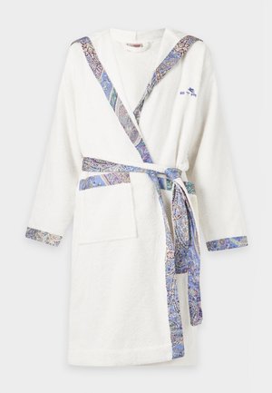 ETRO, MARANTA BATHROBE HOOD UNISEX - Bademantel - white