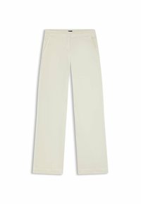 BOSS Pantalon classique - natural eighteen/blanc - ZALANDO.FR