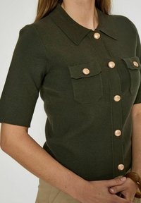 PEPPERCORN Cardigan - grape leaf