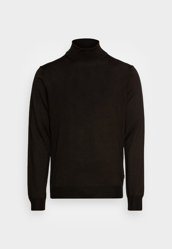CFKonrad Merino Roll Neck - Jumper - coffee bean