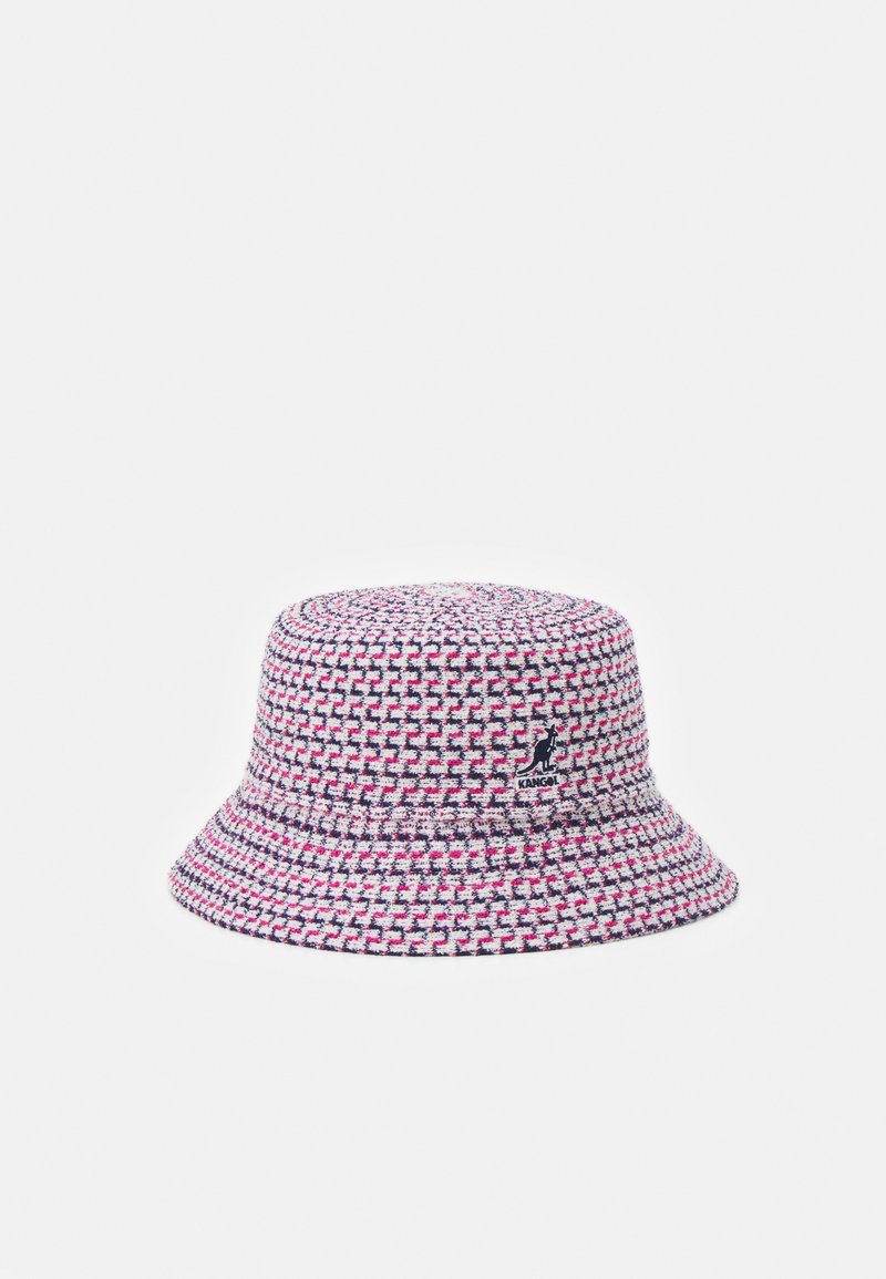 Damen Mützen | Kangol MAZE BUCKET UNISEX Hut white/rosa - SD03304 Damen Mützen | Kangol MAZE BUCKET UNISEX Hut white/rosa - SD03304