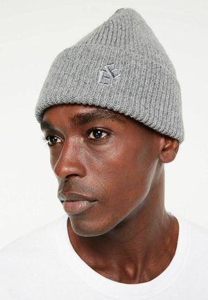 ELVINE, RIB HAT - Плетена шапка - grey melange