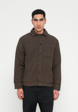 SLHREGFRED STRUCTURED OVERSHIRT - Button down-skjorte - delicioso