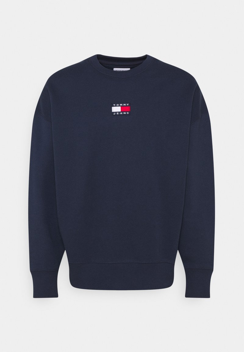 Tommy badge crew sweater Clearance