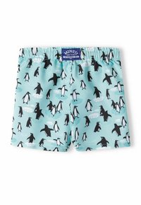 MINOTI ALL OVER PRINT  - Plaukimo šortai - mint black white