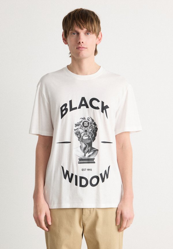 DOSTALGI - Print T-shirt - natural