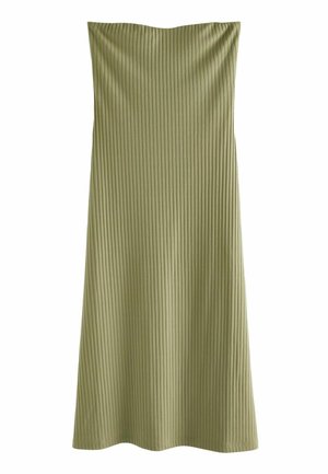 BANDEAU SUMMER - Žerzejové šaty - khaki green