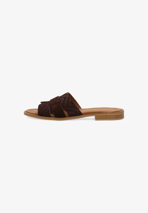 VENEZIA, SLIPPERS - Pantofle - dark brown