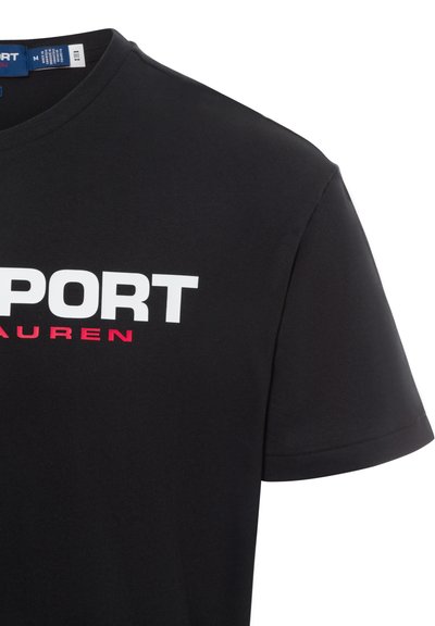 Polo Ralph Lauren SHORT SLEEVE - Marškinėliai su spaudiniu - polo black white