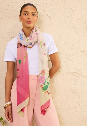 Love & Roses, SCARF . - Huivi - pink floral