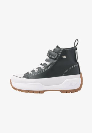 KAYA MID FLY - High-top trainers - black white