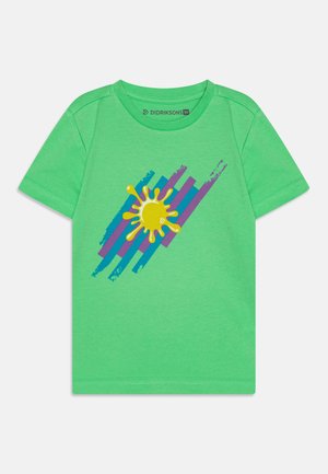 MYNTA KIDS UNISEX - Print T-shirt - frog green