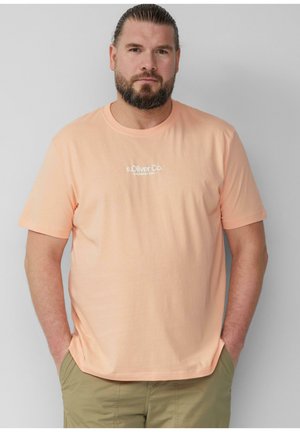 s.Oliver T-Shirt basic - papaya