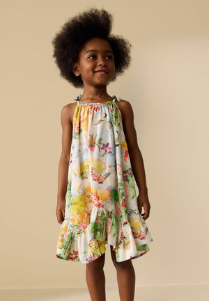 Next, REGULAR FIT - STRAPPY SUMMER DRESS . - Hverdagskjole - map print