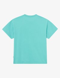 BLKVIS SCRIPT TEE UNISEX - Navadna majica - blue turquoise