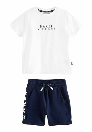 SET REGULAR FIT - Pantaloni scurți - navy white