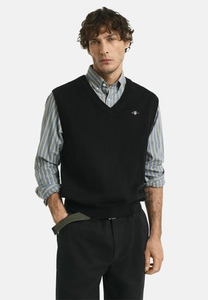 Strickpullover - black