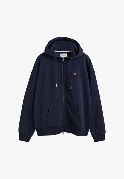 SHIELD - Sweat zippé - evening blue