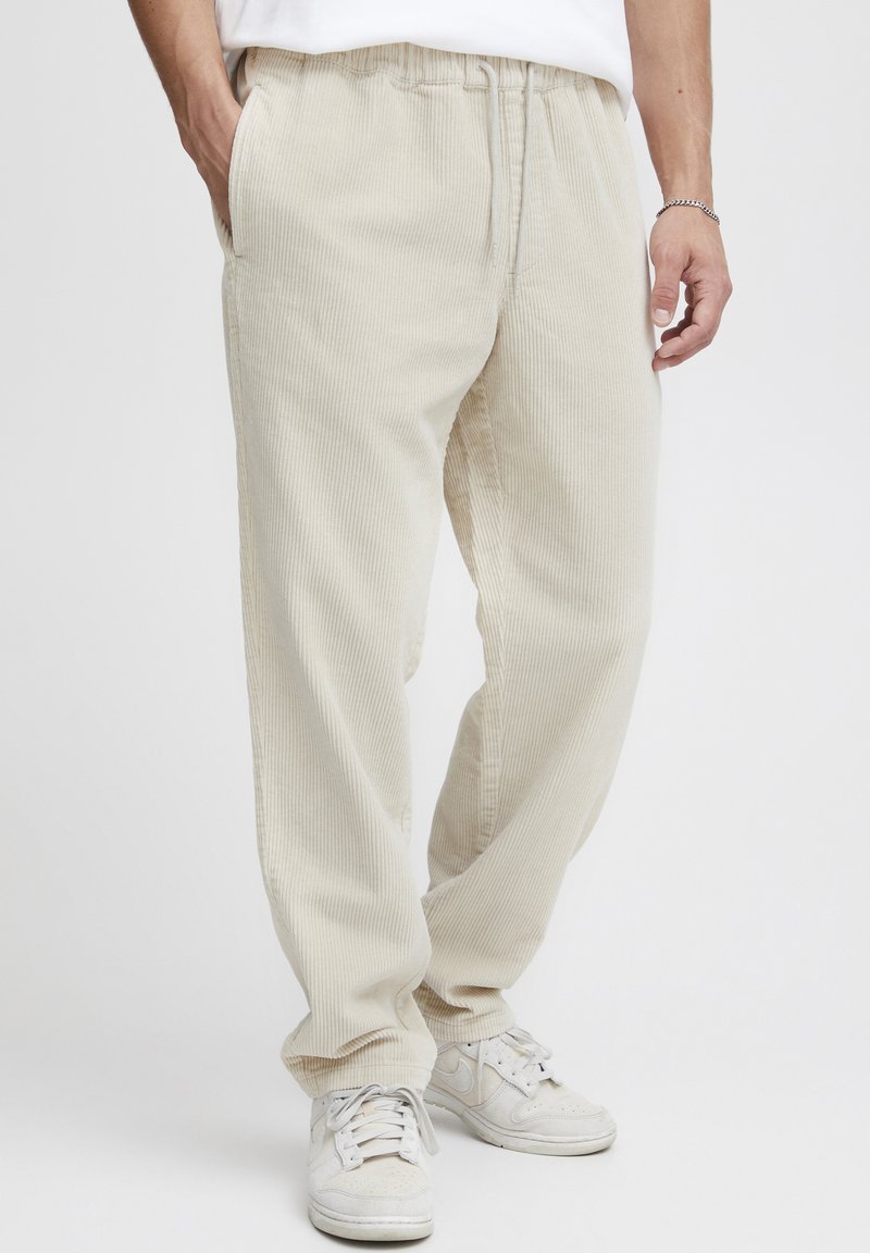 Solid SDGUTTI STRAIGHT FIT - Broek - oatmeal