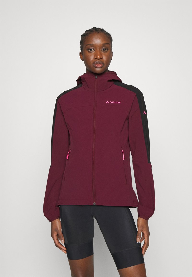 VAUDE Moab Jacket III Giacca Softshell Donna Per Mountain Bike - Impermeabile, Traspirante, Cappuccio - 3