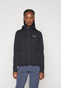 Salewa PUEZ WAFFLE HYB PL HD JACKET W - Sportinė striukė - black out