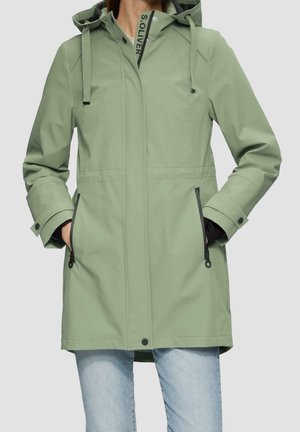 Halflange jas - green