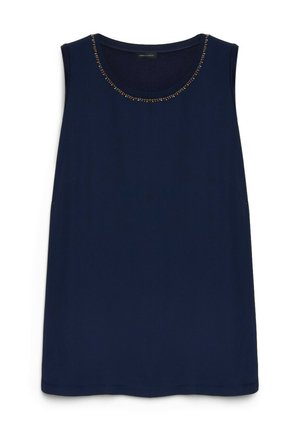 Fiorella Rubino, TOP CON APPLICAZIONI - Top - blu