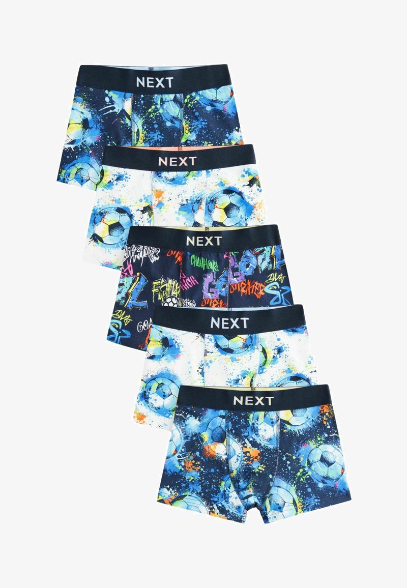 Next 5 PACK - Gaćice - blue football