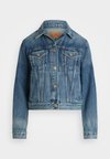 DENIM TRUCKER JACKET - Džínová bunda - dusk indigo wash