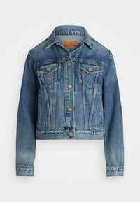 Lauren Ralph Lauren DENIM TRUCKER JACKET - Jeansjakke - dusk indigo wash
