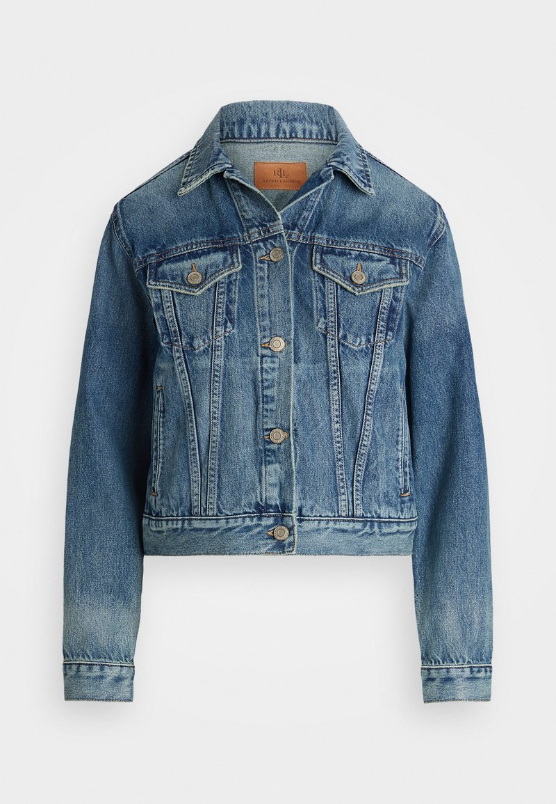 Lauren Ralph Lauren DENIM TRUCKER JACKET - Jeansjacke - dusk 