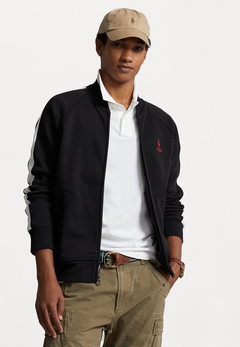 Polo Ralph Lauren LONG SLEEVE Blouson Bomber black multi/noir ZALANDO.FR