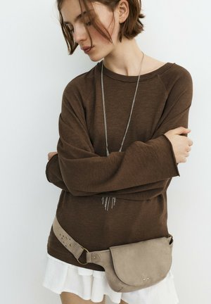 PULL&BEAR, BELT BAG - Sac banane - taupe