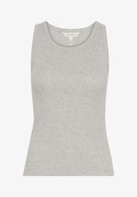 Unselected, light grey melange