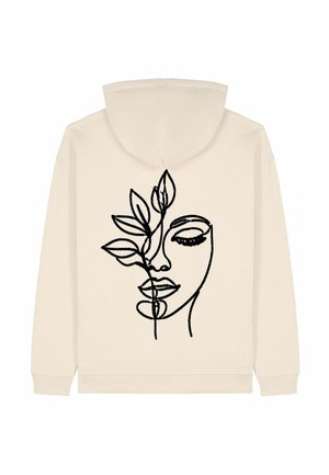 Mira Paris, SERENITY EMBROIDERY HEAVYWEIGHT - Kapuzenpullover - off-white
