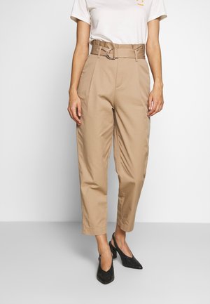 Trousers - beige