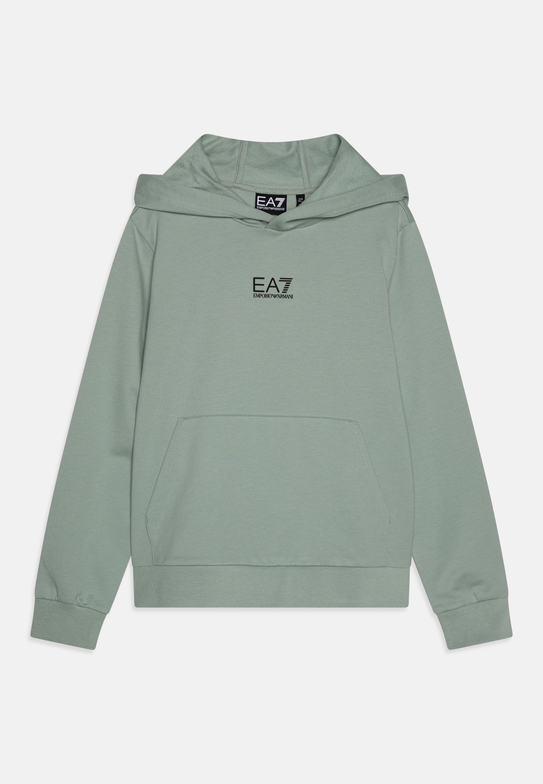 EA7 Emporio Armani UNISEX Felpa con cappuccio green milieu