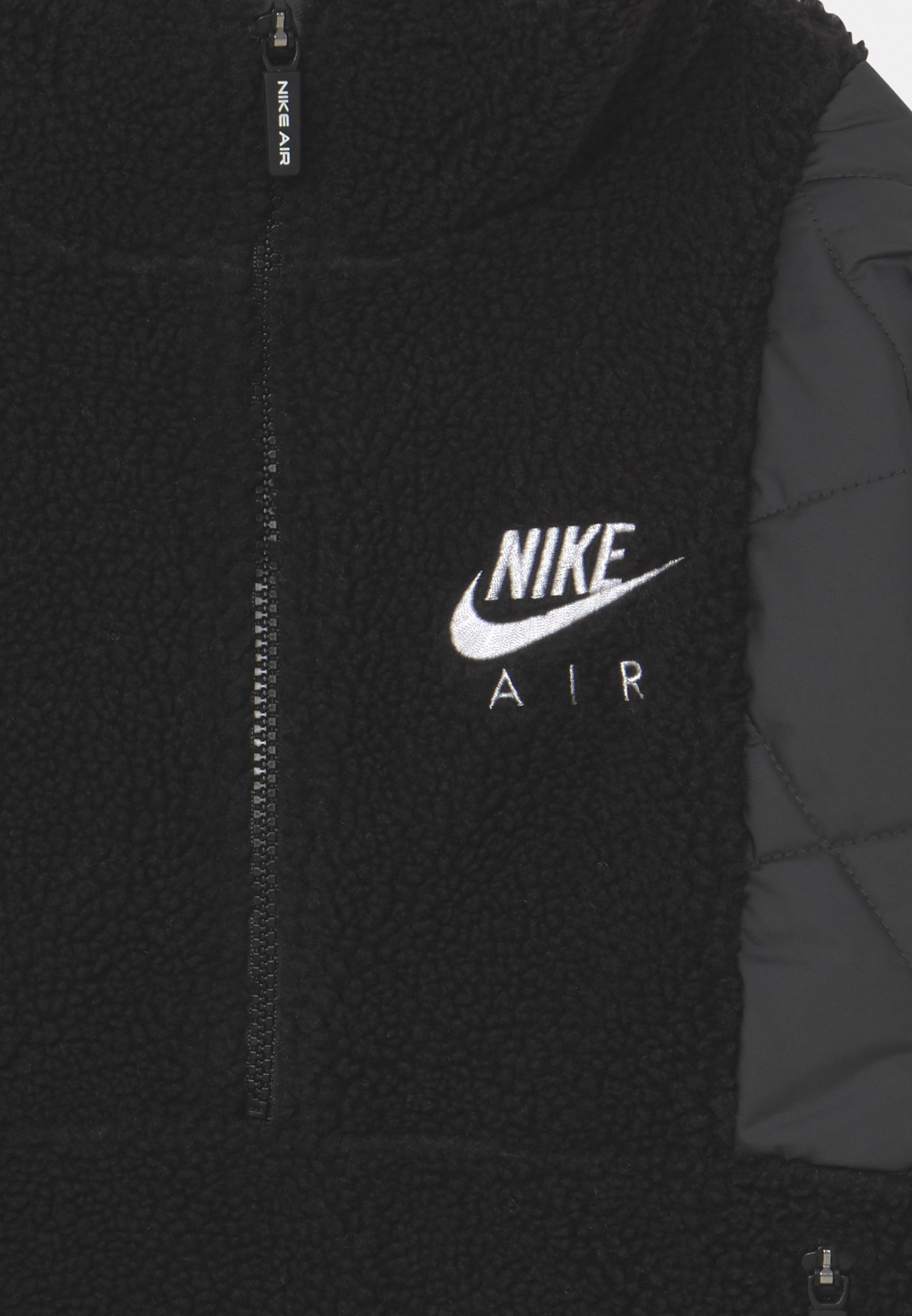 Nike Sportswear WINTERIZED AIR - Forro polar - black/anthracite/white/negro  - Zalando.es