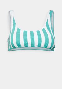Não selecionado, sea blue/white