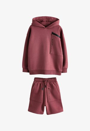 REGULAR FIT - SET - Džemperis su gobtuvu - mauve purple