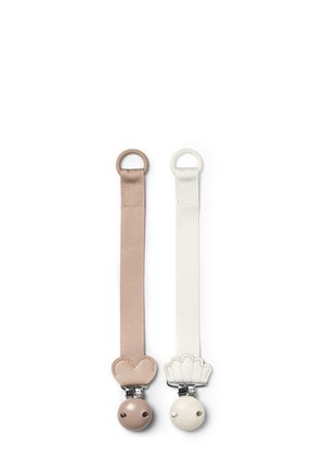 PACIFIER CLIP 2 PACK - Dummy chain - blushing pink vanilla white