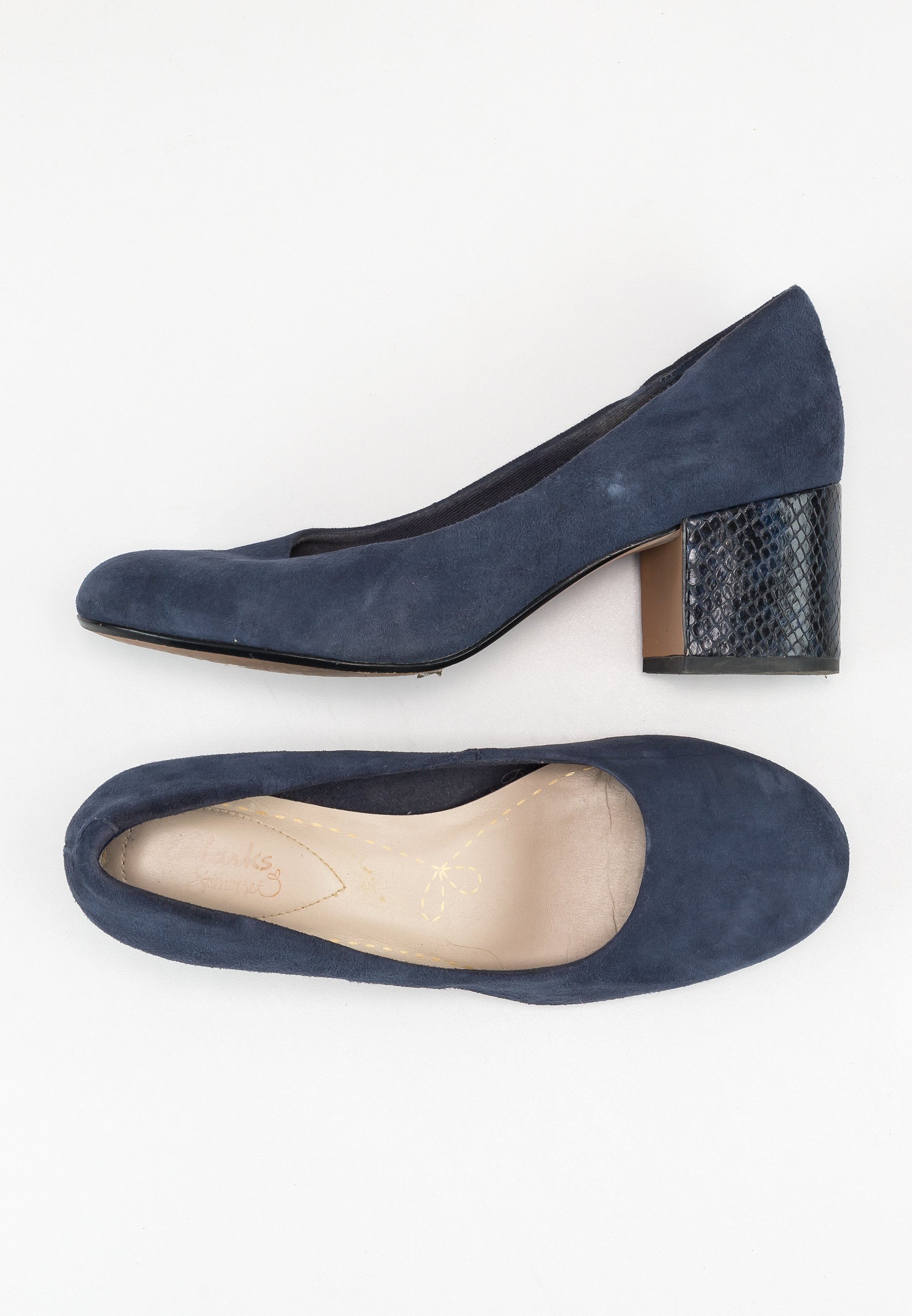 Mocassino Donna Autunno Clarks Laina Rae Scarpe Con Tacco Donna