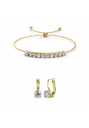 PARURE ROUND MIA SET - Ohrringe - doré   cristal