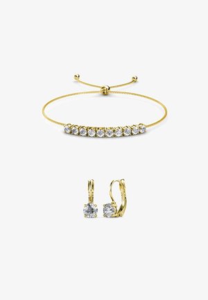 MYC Paris PARURE ROUND MIA SET - Ohrringe - doré cristal