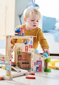 HABA KULLERBÜ SPIELBAHN FEUERWEHRWACHE - Holzspielzeug - multi coloured