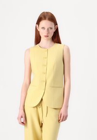ONLY - ONLMALENA LIFE O NECK - Vest - dried moss Miniatyrbilde 1